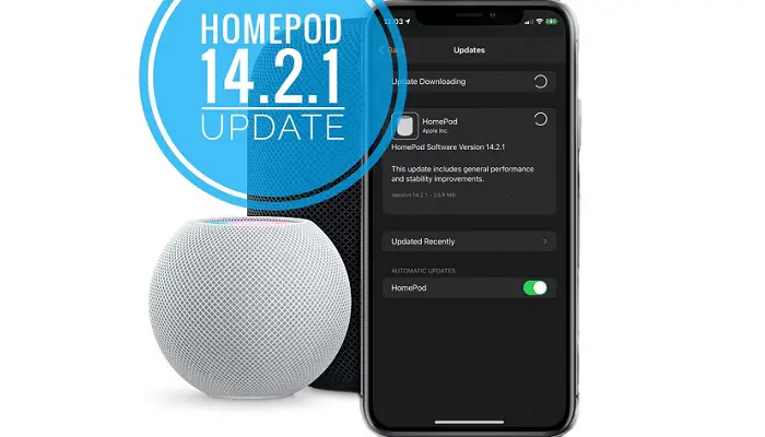 HomePod 14.2.1 update