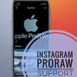 Instagram ProRaw Support