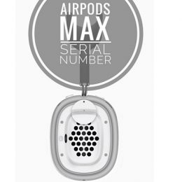 airpods max serial number
