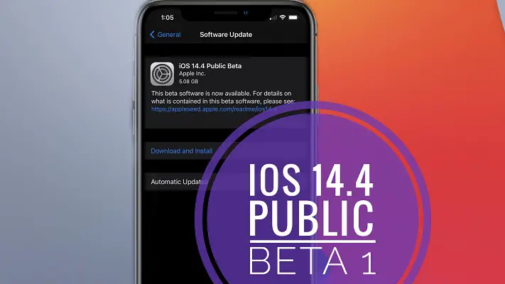 iOS 14.4 Public Beta 1