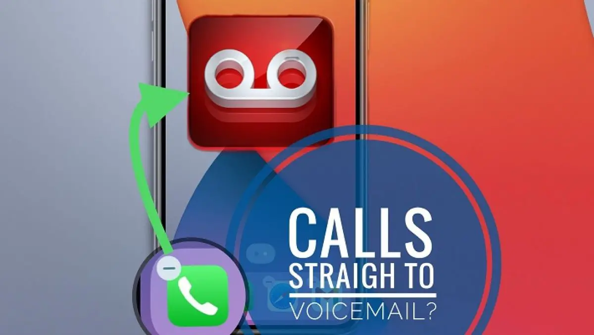 To voicemail went straight phone 6 Solutions