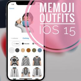 Memoji Clothes iOS 15