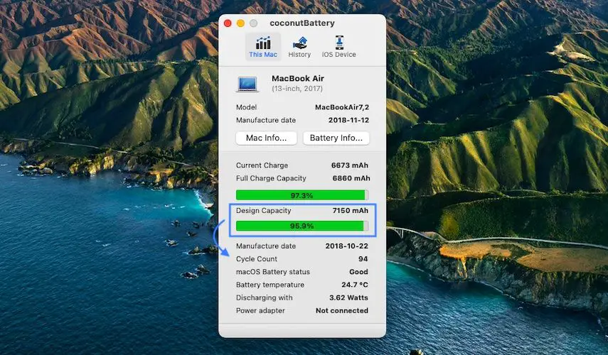 how to check Macbook Battery Health