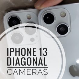 iPhone 13 Diagonal Dual-Lens camera layout
