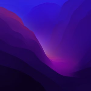 macOS Monterey wallpaper dark