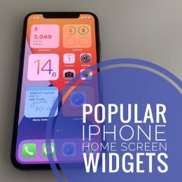 popular iPhone Home Screen widgets