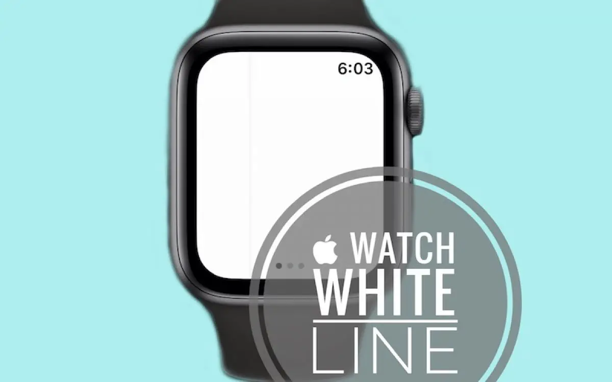 Apple Watch Black Screen With Line 2025