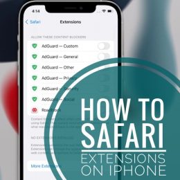 how to use Safari Extensions on iPhone
