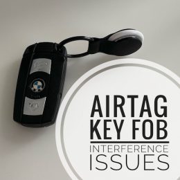 AirTag key fob issues