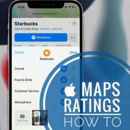Apple Maps ratings
