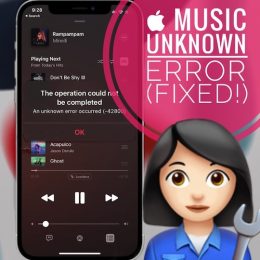 The Operation Could Not be Completed error