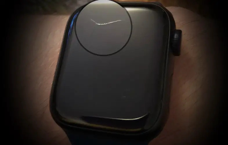 Apple Watch 7 scratched easily