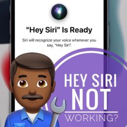 Hey Siri not working on iPhone