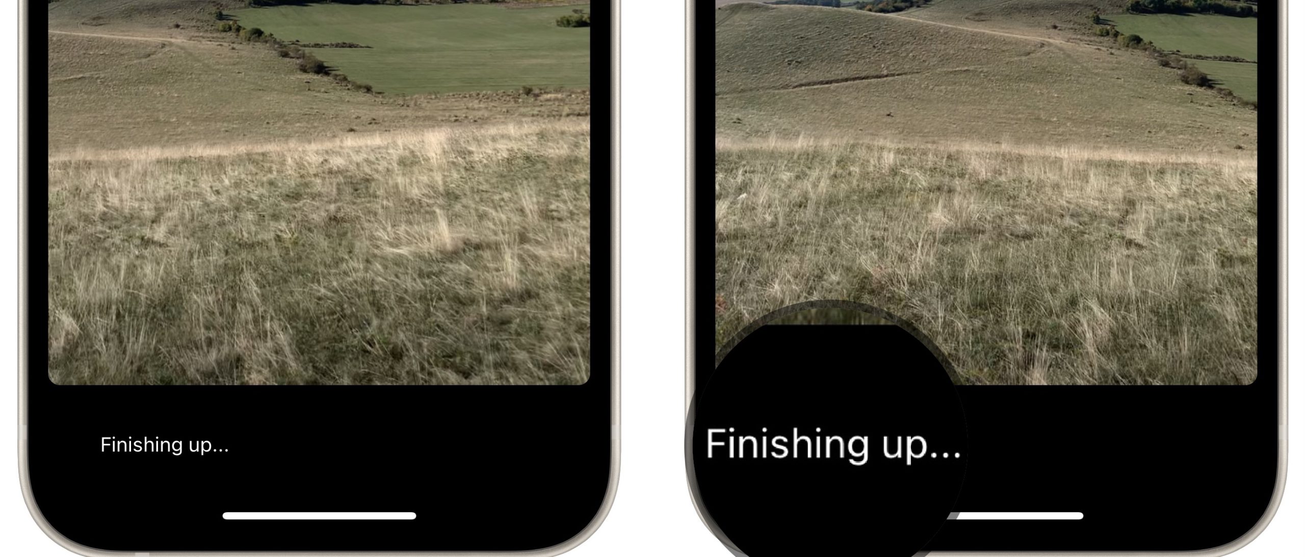 facebook story finishing up error
