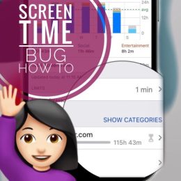 iOS 15 Screen Time bug