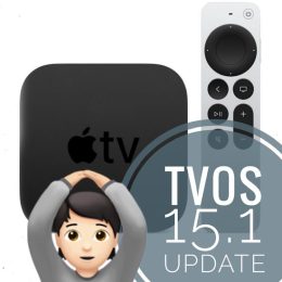 tvOS 15.1 update