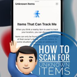 Items That Can Track Me in Find My