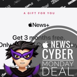 Apple News+ Cyber Monday deal