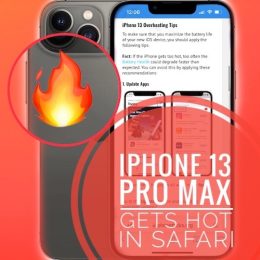 iPhone 13 Pro Max overheating in Safari