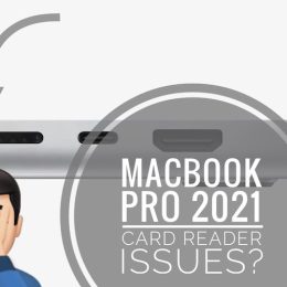 MacBook Pro SD card reader not working