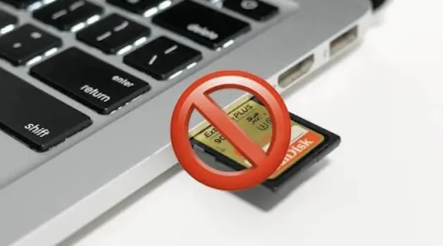 MacBook Pro SD card slot not working