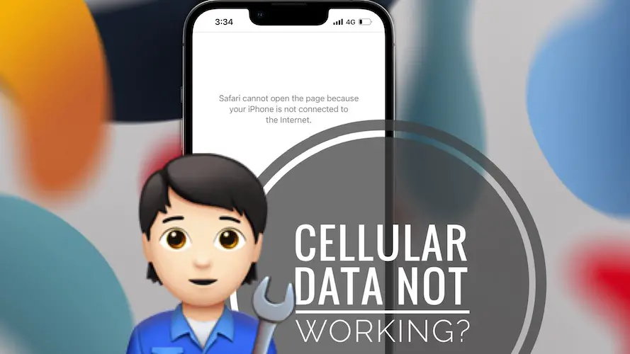 cellular data not working on iphone
