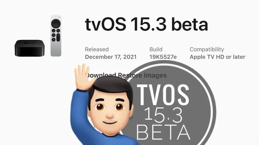 tvOS 15.3 beta update