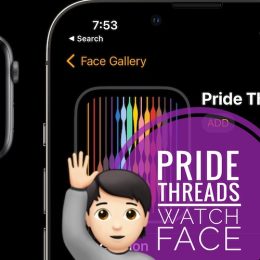 Apple Watch Pride Threads watch face