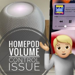 HomePod mini volume control not working