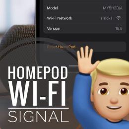 HomePod wifi signal