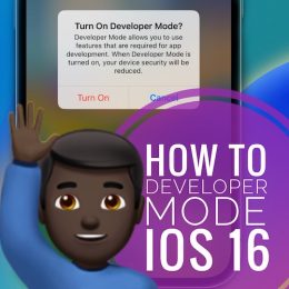 Developer Mode iPhone iOS 16