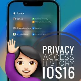 Privacy Access History in Control Center