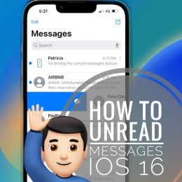 Unread Messages on iPhone