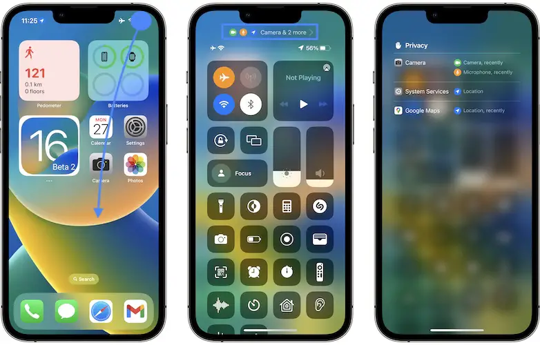 how to check privacy access history in ios 16