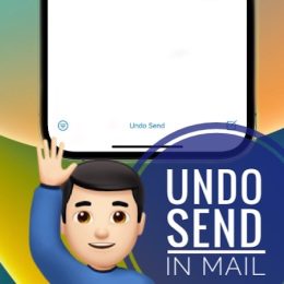 undo send in mail