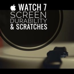 Apple Watch 7 screen durability ad screenshot
