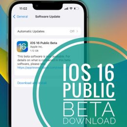 iOS 16 Public Beta