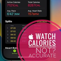 Apple Watch calories not accurate