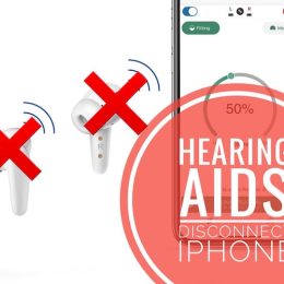 hearing aids disconnect from iPhone