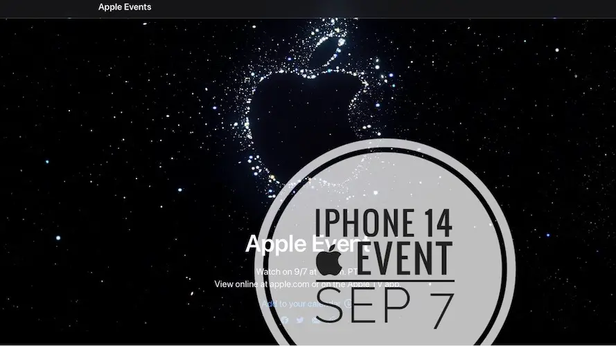 iPhone 14 Apple Event