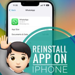 reinstall app on iPhone