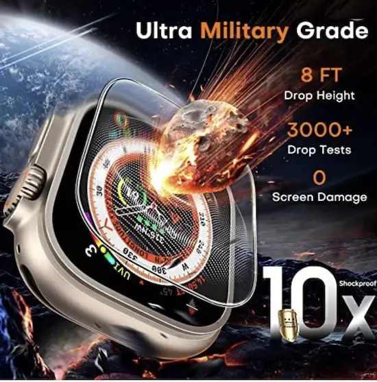 TOCOL Apple Watch Ultra Screen Protector