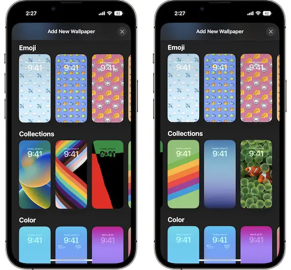 clownfish wallpaper ios 16