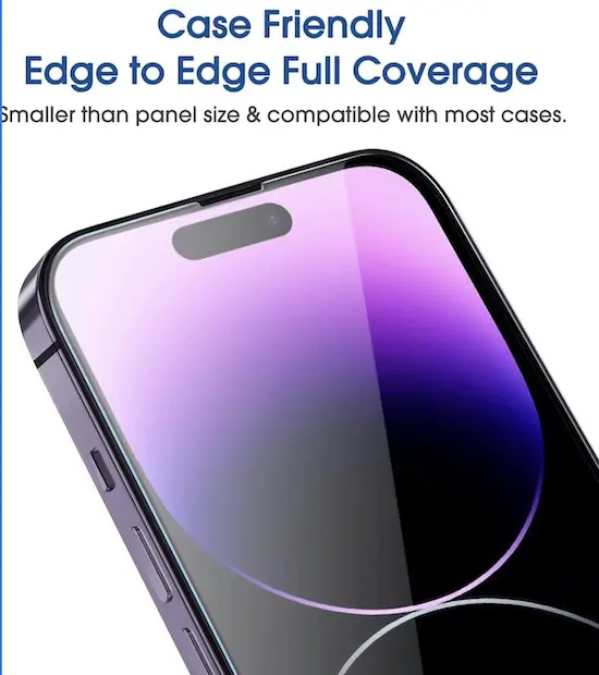 dynamic island compatible screen protector