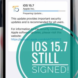 iOS 15.7 signed