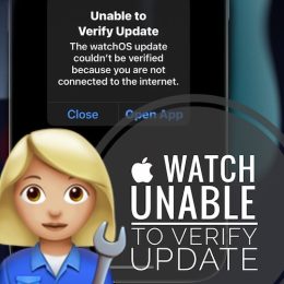 apple watch unable to verify update