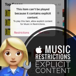 apple music restrictions for explicit content