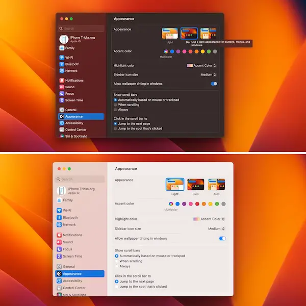 dynamic wallpaper stuck in dark mode