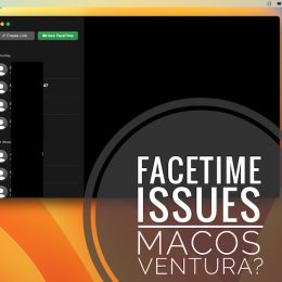 facetime not working macos ventura