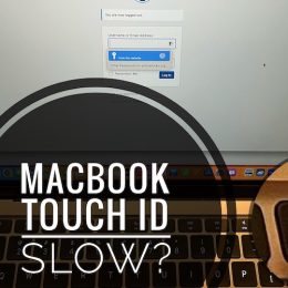 mac touch id not working